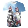 Мужские футболки T 2023 Fashion Final Fantasy 3D-принте