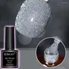 Nagelgel 7,5 ml Explosion Diamond Polish Sparkling Glitter Semi Permanent Lack For Manicure Need Base Top Coat