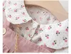Kleidungssets Herbst Baby Mädchen Kleidung Outfits Kleinkind Prinzessin Blume T-Shirt Träger Kleid Anzüge für Mädchen Kleidung 1 Jahr Geburtstag Set 230303