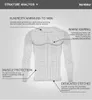 Cycling Shirts Tops HEROBIKER Men's Thermal Underwear Sets Outdoor Sports Dry Winter Warm Thermo Underwear Bicycle Skiing Long Johns Base Layers 230306