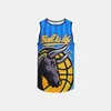 Erkek Tişörtleri Zodyak İmzaları 2022 Yaz Erkek ve Kadın Spor Yeleği Basketbol Giysileri Amerikan Hızlı Kurucu Eğitim T-Shirt Jersey L230306