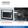 ZONESUN Attrezzatura industriale Incartonatrice automatica Robot di presa Braccio robotico Caricamento macchina per erigere Scatole ZS-CPL