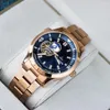 Wristwatches Reef Tiger/RT Mechanical Business Watch Automatic Men Top Gold Stainless Steel Wrist Mens Fashion Watches