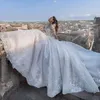 vestidos de casamento inchados sexy