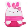 Borse da scuola Zaino carino Borsa per bambini Peluche Animale Cartone animato Mini viaggio con spallacci imbottiti regolabili per esterno Jl