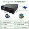 UPS 3kw 5kw 6kw 10kw 48V 20AH 120AH 100AH ​​600AH LIFEPO4 팩 배터리 리튬 이온 배터리 48V 200AH Solar Energy Power Storage