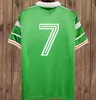 Retro voetbalshirts 1988 1989 1990 Ierland voetbalshirt McGRATH STAUNTON HOUGHTON McATEER KEANE Heren Maillots de futbol Jersey 2002