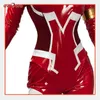 Anime Costumes In Stock UWOWO Zero Two Cosplay Come Darling in the Franxx 02 Anime Zentai Cosplay Bodysuit CODE Plug Suit Women Sexy Cosplay Z0301