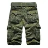 Shorts voor heren Camouflage Camo Cargoshorts Heren Vrijetijdsshorts voor heren Losse werkshorts Heren Militaire korte broek Grote maten 29-44 230306