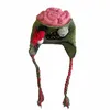 Beanieskull Caps Zombie Eyes Sticked Beanies Party Halloween Costume Accessory Presenthatt S för barn 48-50 cm L för vuxen 53-61cm 230306