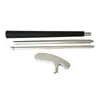 Irons fällbara golfputter aluminiumlegering non glid gummihandtag bärbara reseutrustning lämplig för höger hand 230303