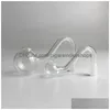 Sigara boruları 30mm xxl büyük kase yağ brülörü cam boru ile nargile ile 10mm erkek ince su pyrex brülörler Bongs Daml Teslimat Ev GA DHJ7M