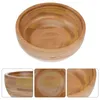 Ciotole Ciotola Servire Insalata Legno Frutta Insalate In Legno Stoviglie Bordo Tondo Decorativo Retro Stoccaggio Singolo Grande Spuntino Di Miscelazione