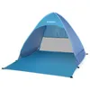 텐트 및 대피소 자동 인스턴트 캠핑 텐트 야외 해변 낚시를위한 초보자 휴대용 안티 UV 코팅