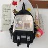 Sac à dos femmes grande capacité Ins Simple sacs d'école pour adolescentes femme coréenne Harajuku mignon voyage dames Bookbag