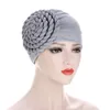 Beanies Beanie/Kafatası Kapakları Headwrap Türban Şapkaları Kadınlar İçin Katı Örgü Durum İpeksi Bandanas Başörtüsü Kemo Kenar Kanseri