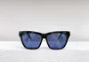 79女性のための黒猫の目のサングラスファッションサングラスデザイナーサングラスシェードOcchialido sole Glasses uv400アイウェア付き箱