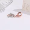 FIT Pandora Charm Bracelet European Rose Gold Mother's Day Interweave Mom Silver Charms Beads DIY Snake Chain for Women Bangle Netclace Jewelry
