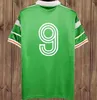 Retro voetbalshirts 1988 1989 1990 Ierland voetbalshirt McGRATH STAUNTON HOUGHTON McATEER KEANE Heren Maillots de futbol Jersey 2002