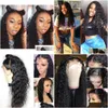 Lace Wigs Brazilian Human Hair Water Wave Frontal Wig Drop Delivery Products Dhmpe