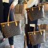 Borsa del progettista 2 pezzi Set Borse da donna Borsa a tracolla Classic Fashion Composite Lady Clutch Tote Bag Borse Portamonete femminile