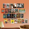 Film classico americano Targa in metallo Poster Film classico Adesivo Pittura in ferro Targa in metallo Targa Metallo Camera dei bambini Decorazione murale Bar Home Wall Art Craft Decor 30X20CM w01