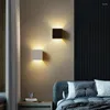 Wandlamp led home decor indoor lihgt vierkante slaapkamer bedkamer bedkamer woonkamer gangpad trapstapstudie verlichting decoratie