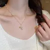 Chaînes ROPUHOV 2023 Zircon perle conception Unique clavicule chaîne pull collier en gros bijoux cadeau pour les femmes