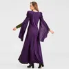 Повседневные платья средневековые готические платья на Хэллоуин Женщины Викторианские костюмы Ренессанса для придворных платье