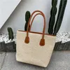 Evening Bags Straw Women's Bag 2023 Simple Woven Handbag Trend Single Shoulder Female High Capacity Handbags Fashion