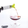 Garrafa de vinho rolha pourer material de silicone de grau alimentício lírio vinho pourers engraçado presente garrafas tampa anti derramamento ferramentas barra de cozinha ferramenta tapon de botella atacado