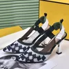 여름 섹시 리본 샌들 디자이너 카우보이 검투사 하이힐 T 신발 기질 전기 자수 사무실 전문 웨딩 신발