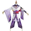 Anime Costumes Anime Genshin Impact Baal Raiden Shogun Cosplay Come Women Halloween Ubrania Z0301