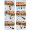 Naszyjniki wisiorek spersonalizowane orzechy sosne naszyjnik urok retro szyszka sznurka łańcuch roślin Prezent dla dziewczynki walentynkowe biżuteria