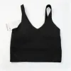 Luxury sports fitness LL yoga bra butter soft women crop vest beauty back shock move the mat can remove designer jogging popular elastic underwear