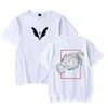 T-shirt da uomo Valkyrae Tshirt Unisex O-Collo Estate Manica corta Uomo Donna Harajuku Streetwear Anni '90 Social Media Star Moda Abbigliamento