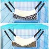 Cat Beds 1 Pcs Double-Sided Solid Color Hammock Four Season Bed With Fleece Removable Cover Machine Washable