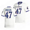 thr 2023 College Kansas Jayhawks Football Jersey Kwamie Lassiter Ii 1 Kenny Logan Jr. Devin Neal Jason Bean Luke Grimm Ethan Vasko Jalon Daniels Sam Burt Super Jerseys