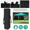 Tentes et abris 210D Polyester Auvents extérieurs Tente Sac de rangement Pavillon noir Auvent Poignée Conception Durable Gazebo Camping Fournitures