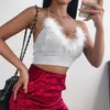 Женские танки Европейский и американский стиль 2023 весна лето INS Sequins Sleim Sexy Sling Plush Camisole Women Sequin Top