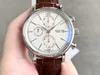 Portofino Chronograph Automatisk mekanisk rörelse Män dyrbar klocka Sapphire Mirror Funktion Fullt högt utseende Horisontellt stål för att skapa valfritt urtavla