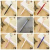 Metal Loving Heart Ballpoint Pens Peach Heart Student Teacher Writing Ball Point School Office Business Signature Pen Th0766