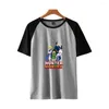 Camisetas masculinas X exclusivo masculino gon freeecss killua zoldyck camiseta camiseta curta camiseta de algodão de manga curta