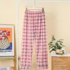 Damska odzież sutowa japońska piżama spodni kobiety wiosna jesienna domowa spodnie z bawełny z bawełny pralki luźne wygodne spodnie swobodne pantswo