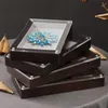أكياس المجوهرات أكياس الصلبة الخشب حلقة حلقة قلادة تخزين الغطاء الشاشة في stockjewelry lois22