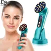 BUST SHAPER EMS RF FACE MASSAGER P에 대한 회춘 중간 요법 리프팅 뷰티 난방 진동 주름 제거 방지 장치 230303