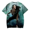 T-shirt da uomo Shadowhunters stampati in 3D adattati dal romanzo di TMI T-shirt per bambini Cool T-shirt per ragazzi / ragazze con stampa Hip Hop Highstreet Summer Tee