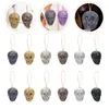 Hangende kettingen 12 stks Halloween Foams Heads Hangende decoratie Suppliespendant