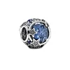 925 Pounds Silver New Fashion Charm for Pandora 2023 Ocean Heart Pumpkin Car Blue Glass Dream Catcher Hot Air Balloon Beaded Snow Pendant