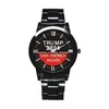 14 Styles Trump 2024 Wrist Watch Party Favor Donald Retro Men Quartz Watches FY5539 bb0306